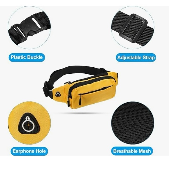 Yellow Waist Bag - Picture 9 of 15